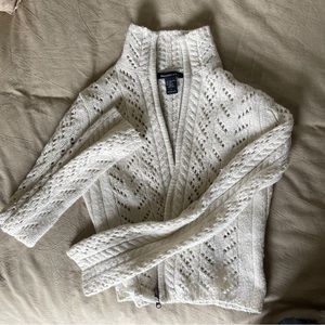 Abercrombie knit cardigan jacket